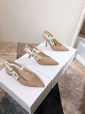 出厂价皮底 ，橡胶底 J'DIOR 3D条纹布面款 顶级代购版本 Dior 迪奥新设计师Maria Grazia Chiuri最新力作J'adior编织布带字母 - 点击图像关闭