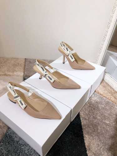 出厂价皮底 ，橡胶底 J'DIOR 3D条纹布面款 顶级代购版本 Dior 迪奥新设计师Maria Grazia Chiuri最新力作J'adior编织布带字母