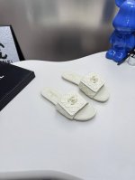 出厂 香奈儿 夏季新款经典拖鞋 原版1:1开模双C Logo散发持久魅力小香凉鞋生动知性优雅衬托出女性独有的美丽 面料 羊皮 内里 进口羊皮 针织 大底 意大利