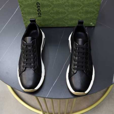 品牌：古奇Gucci 标准码：男码38 44 45可以定做 等级：官网同款 材料：原版牛皮 羊皮内里 原版耐磨柔软大底 款式类别：休闲运动版 年轻时尚 欧美潮流 - 点击图像关闭