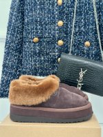 厂价 Ugg 24Ss新品厚底马毛雪地靴 这无法抗拒的新时尚～今年的厚底系列真的是小个子的福音 轻便好穿，要温暖更要大长腿！显的腿超长，休闲又时髦，踩上去像掉进