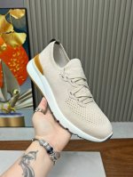 brunellocucinelli ,面料羊绒+飞织。羊皮里，包装，全部按照原版1比1定制材料，真正做到了，上脚舒服，美观，透气， 大方，百搭的高端鞋。码数39