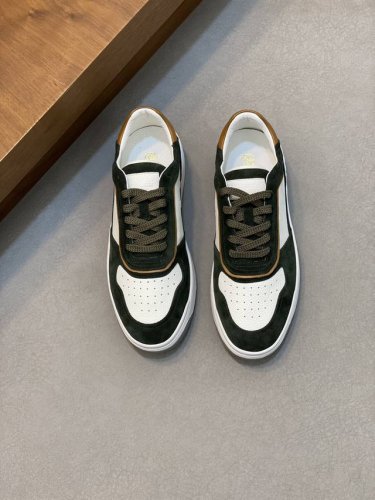 Brunello Cucinelli 2022 Ss春夏新款男鞋 简称 Bc 此品牌是来自意大利的世界顶级奢侈品牌， 面料采用意大利进口半抛光全粒面小牛皮+麂皮