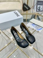 LOEWE 罗意威 上新出厂价 进口真皮底 Loewe 2024 aw 早春最新T台彩钻系列 走秀款鞋面：进口超软羊皮内里：进口水染羊皮大底：原版开模注塑真皮大
