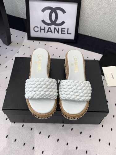 Chanel新款早春编织凉鞋 高版本出货 国内外明星网红上脚 夏季首选凉鞋 原版进口羊皮鞋面 进口羊皮内里 原版开模大底 Size: 35-39 40 41订做