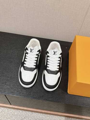 顶级品质 Louis Vuitton Ss24 New Arrival～ Lv 2024春夏新品｜航海系列运动鞋 本款 Time Out 运动鞋为柔软牛皮革压印
