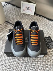 2025Ss 新款 Aerios Fl Arcteryx 始祖鸟 男码透气运动鞋攀岩旅游鞋 鞋子结构:中底Tpu底盘支持保护双脚3D模具制橡胶鞋头，一体化系带系