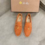 橙子出厂价p loro piana 意大利顶奢 Lp流苏扣乐福鞋 英伦风一脚蹬单鞋 情侣款 码数 35-41女 40-45男