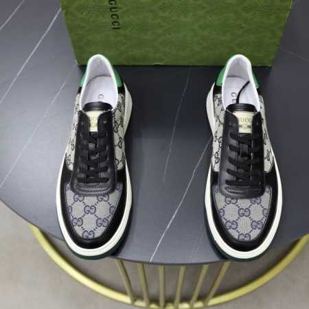 出厂价： 品牌：古奇gucci 标准码：38-44 45订做 等级：官网同款 材料：原版面料 舒适猪皮内里 轻便耐磨大底 款式类别：男士时尚休闲鞋 跑步 运动鞋 - 点击图像关闭