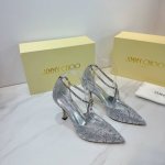 Jimmy Choo 吉米周 是一个非常全面之尊贵时尚生活品牌， 香港,美国等大时尚博主及明星的同款表带女士高跟，中跟，平跟后空凉鞋系列。 澳大利亚尖头 圆头，