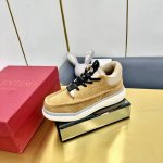 顶级版本： 高端货 Valentino华伦天奴Garavani Open Disco 铆钉 厚底 休闲 运动鞋 增高 小白鞋 原版购入开发 做货 V家经典系列