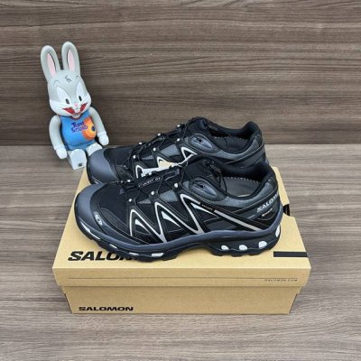 顶级版本Salomon萨洛蒙 Xt-Quest Gtx 圆头百搭 减震耐磨防水防滑 低帮 登山徒步鞋 男女同款 黑色乌木色金属银. 全新顶级版本经过几个月重新改