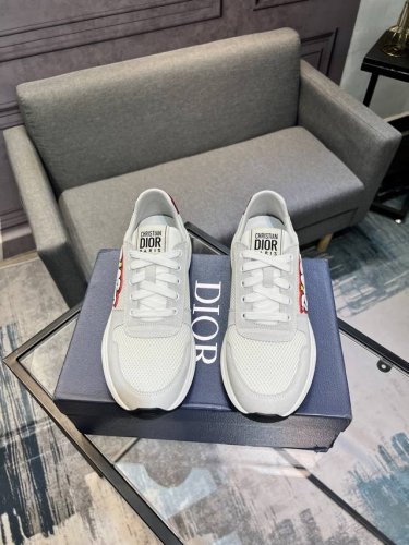 dior 爆款男鞋，进口网纱拼接材料，真是内里 原厂特供原版底，38-45 45订做不退换