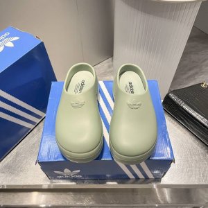 橙子出厂价p 阿迪达斯 Adidas 三叶草 Adifom Stan Smith Mule 防滑耐磨轻便 厚底凉鞋穆勒鞋厨师鞋 情侣款 市场唯一正确版本 原版开