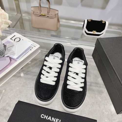 冲量价: Chanel 小香C家 B 厚底熊猫鞋 板鞋专柜爆火超难抢的一款松糕底小白鞋 球鞋 休闲鞋原版购入开发 开模大底 材料一比一定制打版 做货 每一样细节