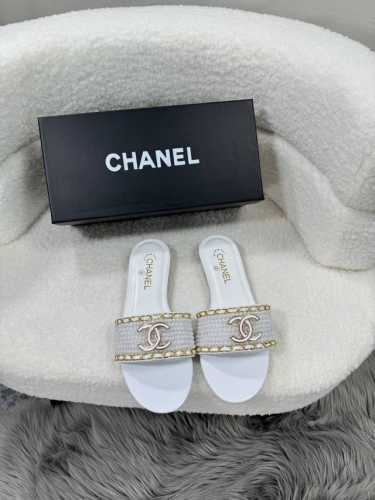 橙子出厂价p chanel 香奈儿 春夏新款 C扣珍珠拖鞋 精致凉拖 专柜经典款 小香平底拖鞋系列上新 时尚圈的绝绝子 夏季必入款 码数 35-40