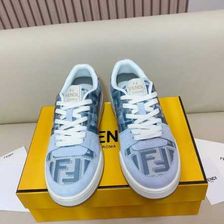高品出厂 P 情侣款 Fend* 芬D 2024新春爆款系列 情侣休闲运动鞋 FD match 原版RMB7230购入 一比一复刻 设计师Kim Jones打造 - 点击图像关闭