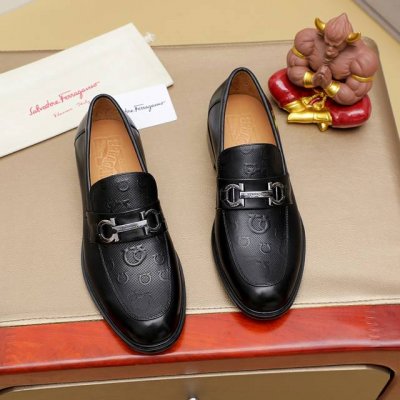 工厂P价 里 Ferragamo 菲拉格慕 爆款时尚休闲鞋官网专柜1:1制作，原版开模好质量看得见，进口高端头层打蜡小牛皮，水染皮内里纹路很清优质防水防滑耐磨大