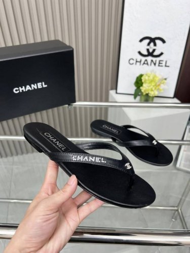 工厂p价 女装女鞋 运动原单 Chanel 香奈儿 25S 平底夹脚人字拖鞋升级版 码数36-44 41-44定做不退换