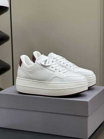 hogan ss24 运动鞋新品 霍跟24春夏运动鞋新品 脚感轻盈，增高效果满分 小牛皮材质，科技立体弹力内垫 size 35-40 - 点击图像关闭