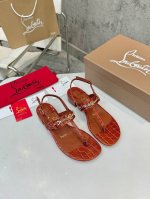 胶底 真皮底 顶级版本 独家定制代购级⑤个颜色供选择。重磅推出 Christian Louboutin CL 标识设计 红底鞋最新走秀款 简称CL 红底鞋 T台