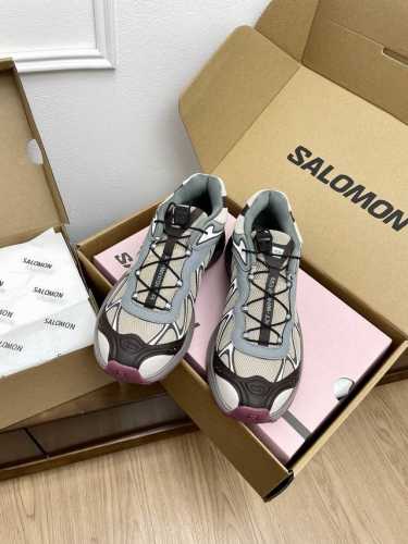 情侣款 飞机盒版本 代购级Salomon 萨洛蒙Xt-Whisper 户外 休闲 运动鞋 跑鞋 原版购入开发 做货 Salomon 对 Xt-Whisper 鞋