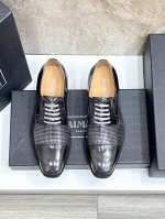 balmain 巴尔曼新款男士皮鞋 面料采用进口原版牛皮 车缝线工艺打造 全进口胎牛皮 看得见的质感 重工车线 标配Logo牛皮垫脚 大牌体验 上脚柔软舒适 男