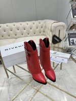 GIVENCHY ｜4 最高版 出厂价 真皮大底 仿真皮大底 定做 Givenchy 2024 新款矮靴系列 纪梵希 经典标致性锁扣 真皮压花款风靡整个时尚圈