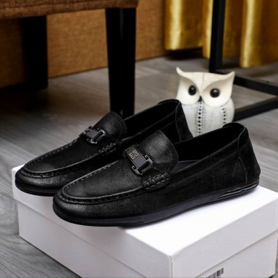 工厂P价 Versace 范思哲 男士新款豆豆鞋上市 原单品质 官网1:1同步头层牛皮皮内里，完美造型顶级品质，橡胶耐磨大底，，鞋型饱满，立体感十足超级百搭 高