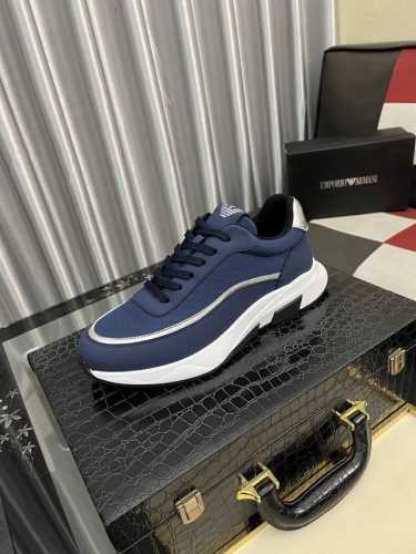 出厂价Pp： 阿玛尼Armani* 最新爆款休闲鞋，顶端品牌 奢侈～代购，顶级～质量。 鞋面選用进口透气牛皮搭配材质透气羊皮垫脚 精细做工。原版个性时尚柔软橡膠