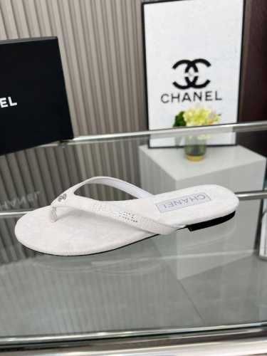 工厂p价 女装女鞋 运动原单 Chanel 香奈儿 25S 平底夹脚人字拖鞋升级版 码数36-44 41-44定做不退换