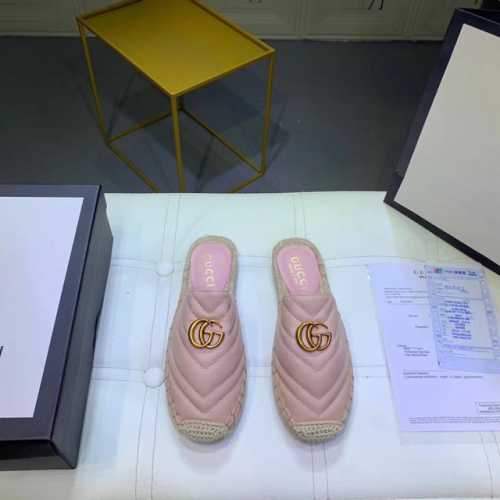 橙子出厂价P P120 Gucci 古驰春夏新款 渔夫鞋 包头半拖 码数：35-42