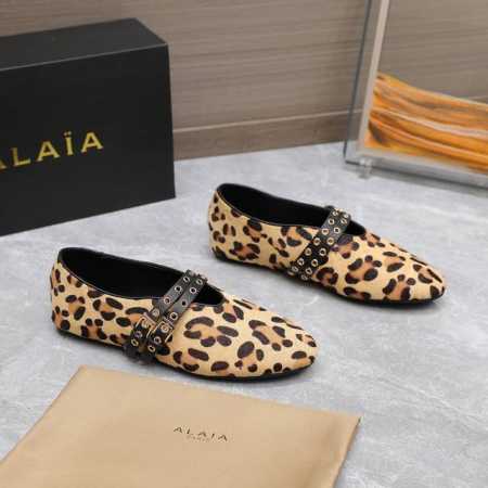 最高版本 Alaia Alaia Sf24新品 阿莱亚 稻草平底芭蕾舞鞋. 原版购入法国一线奢侈品牌alaia品牌源自其创始人，Azzedine Alaia是上 - 点击图像关闭