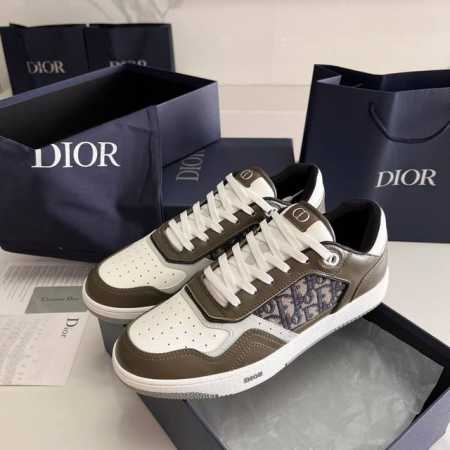 DIO*R 新款年官网春夏最新B27绝非市场通货、头层牛皮 定制精致3D电绣、油边工艺TPU大底 码数:女35-40 男38-45 46定做 - 点击图像关闭