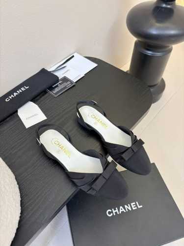 Chanel 小香25CA新品蝴蝶结单鞋系列原版1:1复刻 经典中的经典无论搭配裤装还是裙装都是完美小圆头的设计很好的修饰脚型 小仙女们必备！鞋面采用进口真丝内