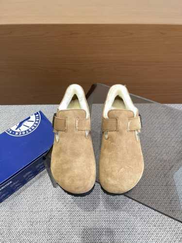Birkenstock 秋冬经典款 勃肯拖毛里 自带优雅气质 轻松拿捏绅雅格调 进口皮毛一体鞋面 原版开模大底 澳大利亚进口羊毛里 码数：35-40 40定做