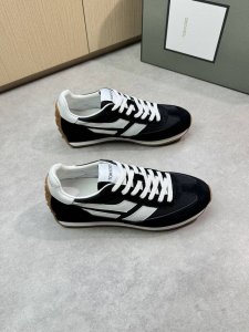 thom Browne 汤姆 布朗 -高端品质 原单休闲运动鞋 -鞋面：纳帕小牛皮、反绒小牛皮、品牌高丝光帆布：后跟丝印品牌Logo -内里：水染牛皮，垫脚；品