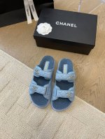 发泡大底版本 Chanel 24新款羊毛魔术贴凉鞋系列 秋冬羊毛系列版本 高版本 内里全羊毛 Size:35-39 其他码数定做