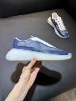 prada* 顶级 Size：39-44 38.45.46定做 prada 普拉达 顶级代购 普 炸街男神新品休闲运动鞋，专柜同步人气爆款，鞋面意大利进口牛皮面