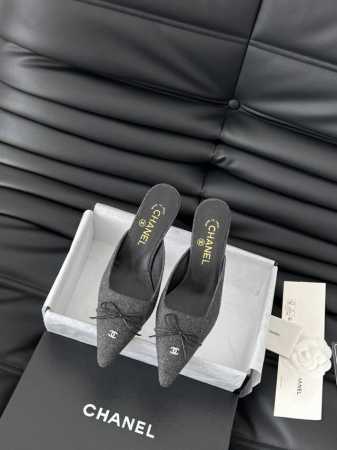 Chanel Vintage中古系列凉鞋简约而不简单的款，上脚特别显脚细。鞋面定制面，内里垫脚羊皮，真皮大底。跟高7Size:35-39 其它码数定做 - 点击图像关闭