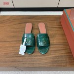 Loro Piana 石头纹平底拖鞋。鞋面石头纹牛皮，羊皮内里及垫脚。真皮中底，真皮包跟。进口真皮大底。码数：34-42 34、40、41、42定制不退换 批：