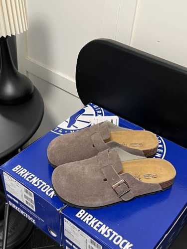 橙子出厂价 德国 BIRKENSTOCK 勃肯鞋 包头半拖 全真皮，原版大底，原标原盒，男女同款，情侣款 码数：35-46