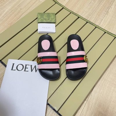 橙子出厂价p gucci 古驰春夏新款 沙滩拖鞋 一字拖 休闲凉拖 情侣款 码数 36-45