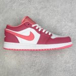 超强福利160 #Ry超级性价比 Air Jordan Aj1 Low 低帮 粉白 553558-616 全新流水线出品 Dt版本唯一平替选择 市场第二梯队最强