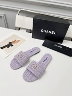 chanel 香奈儿 新款 拖鞋 官网专柜，面料羊皮、内里绵羊皮，垫脚山羊皮，3色任选，35－42码，出厂价p 真皮底160