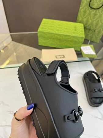 GUCCI专柜专柜 新款限定 顶级专柜 古驰厚底凉鞋 官网同步 夏季新穿搭 小红书推荐 原版开模 代购版本 高端无臭材质 隐形内增高5.0CM 原版私膜大底 全 - 点击图像关闭