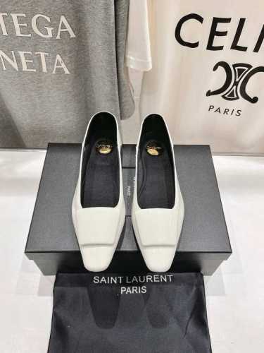高版本出厂 Saint Lauren*圣罗兰Ysl 25 春夏全新走秀款玛丽珍平底鞋单鞋 唯有Ysl最懂女人心，不接受反驳，超级无敌女人味神器，女人必备 Z品全