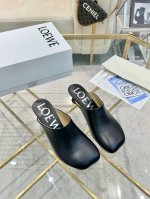 LOEWE 罗意威 上新出厂价 进口真皮底 Loewe 2024 aw 早春最新T台彩钻系列 走秀款鞋面：进口超软羊皮内里：进口水染羊皮大底：原版开模注塑真皮大