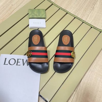 橙子出厂价p gucci 古驰春夏新款 沙滩拖鞋 一字拖 休闲凉拖 情侣款 码数 36-45