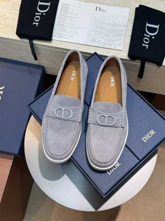 Dior 顶级 -Size ：39-44 38，45定做 2025Ss高端品质 迪奥原单休闲运动鞋 -鞋面：反绒小牛皮、品牌图腾布匹、鞋身车缝品牌塑胶Logo模 - 点击图像关闭